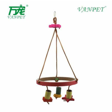 Vanpet Cercular Hanging Bird Toy (BTLB03305) - 42x20 cm